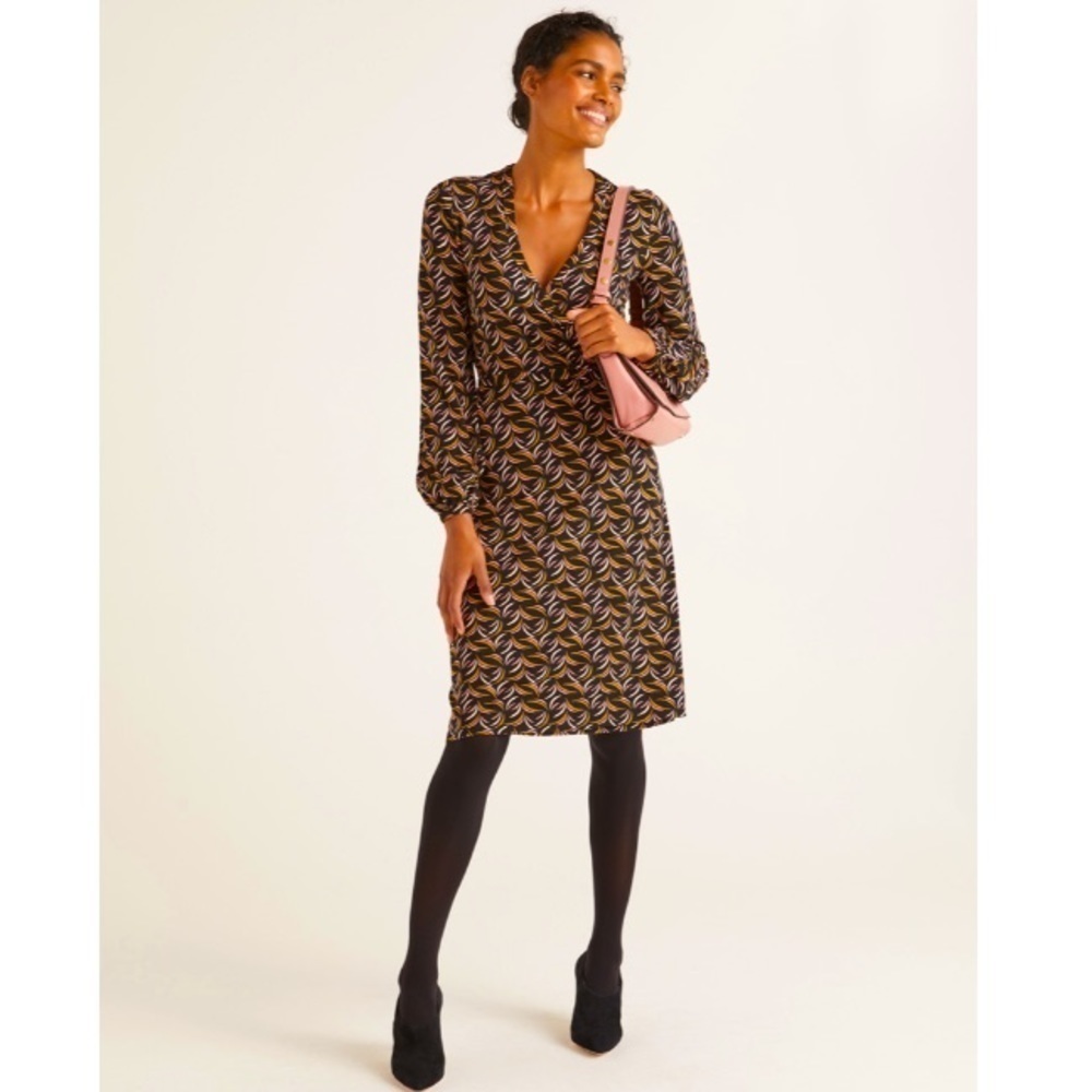 Boden Elodie Jersey Wrap Dress